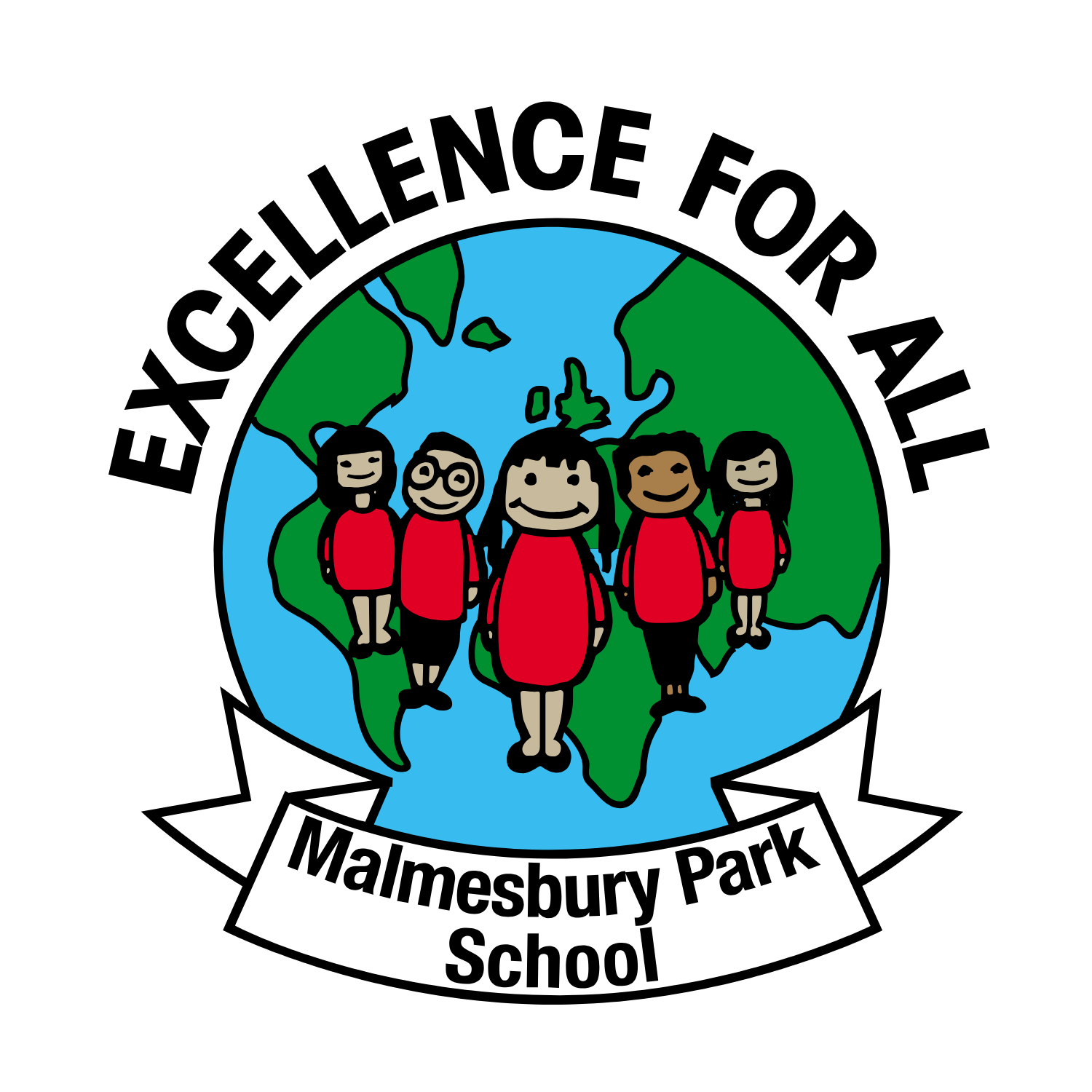 Malmesbury Park Primary School logo